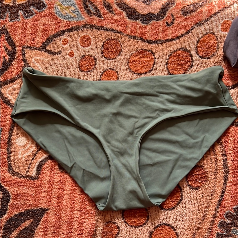 Norah swim Sage green bikini bottoms -size medium